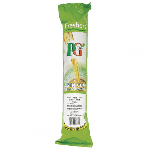 PG Tips In-Cup Vending Machine White Tea (Pack of 25) A01921