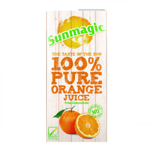 Pure Orange Juice 1 Litre Cartons (Pack of 12) A08067