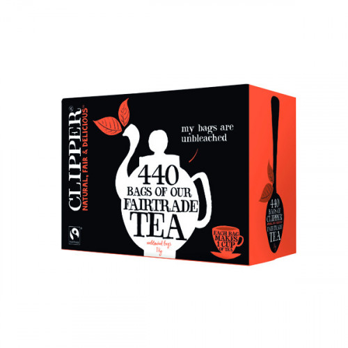 Clipper Fairtrade Everyday Tea Bags (Pack of 440) A06816