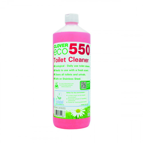 ECO 550 TOILET CLEANER 1L PK12