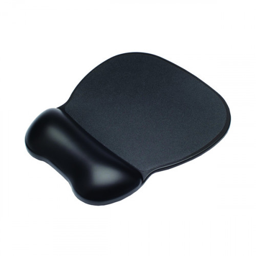 Contour Ergonomics Soft Skin Gel Mouse Mat Black CE77000