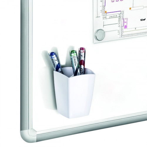 CEP MAGNETIC PEN CUP WHITE