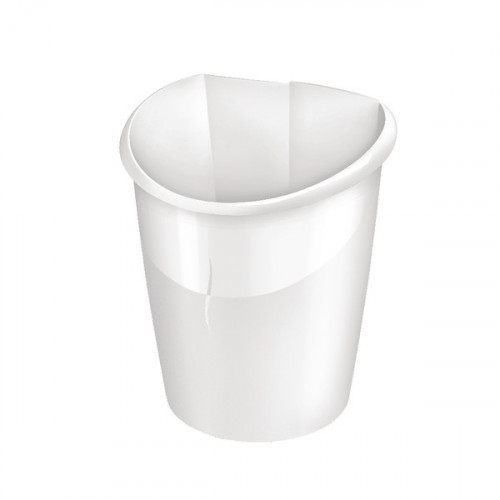 CEP Ellypse Xtra Strong Waste Bin 15 Litre Arctic White 1003200021