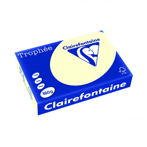 TROPHEE CARD A4 160GM IVORY PK250