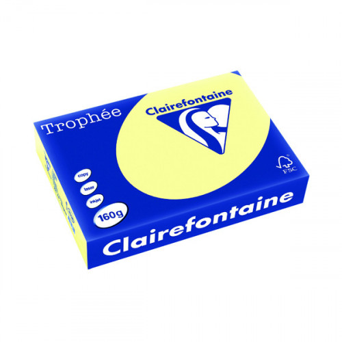 TROPHEE CARD A4 160GM CANARY PK250