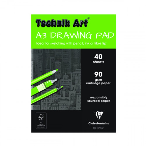 TECHNIK ART DRAWING A3 PAD XPC3