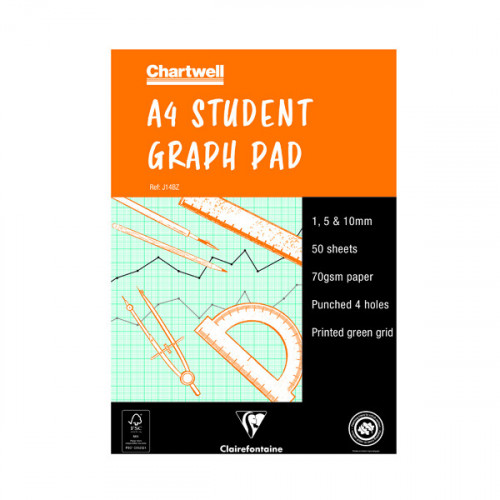 CHARTWELL STUDENT GRAPH PAD A4