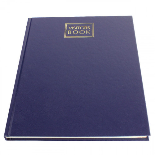 COLLINS VISITORS BOOK PLAIN 192