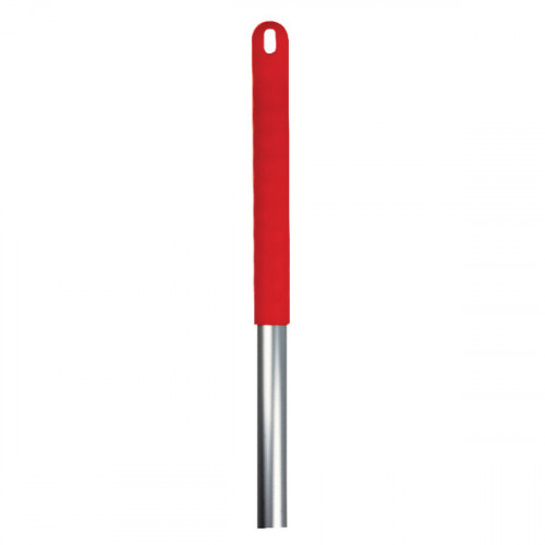 MOP HANDLE ALUMINIUM SOCKET RED