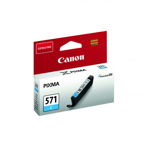 Canon CLI-571C Cyan Ink Cartridge 0386C001