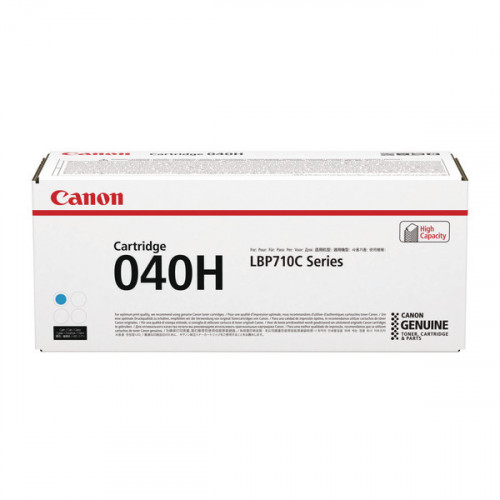 Canon 040H Cyan High Capacity Toner Cartridge 0459C001