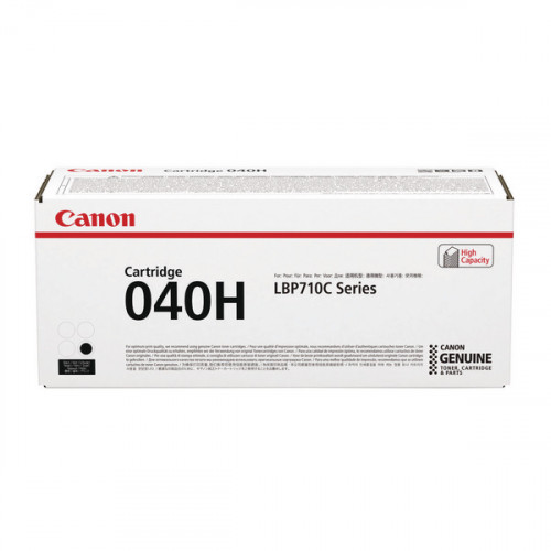 Canon 040H Black High Capacity Toner Cartridge 0461C001