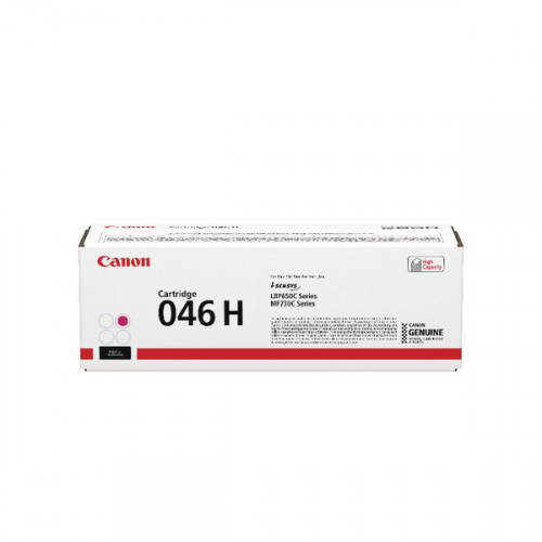 Canon 046HM Magenta High Capacity Laser Toner Cartridge 1252C002