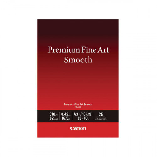 Canon Premium Fine Art Smooth A3 Plus Paper (Pack of 25) 1711C004