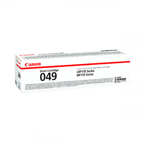 Canon CRG 049 Black Drum Cartridge (12,000 pages capacity) 2165C001