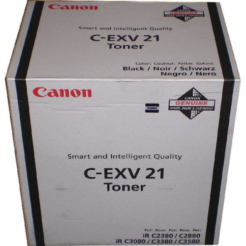 Canon C-EXV21 Black Toner Cartridge 0452B002