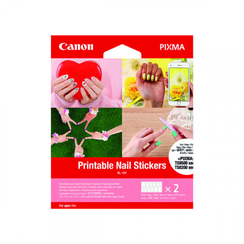 Canon Printable Nail Stickers NL-101 (Pack of 24) 32303C002