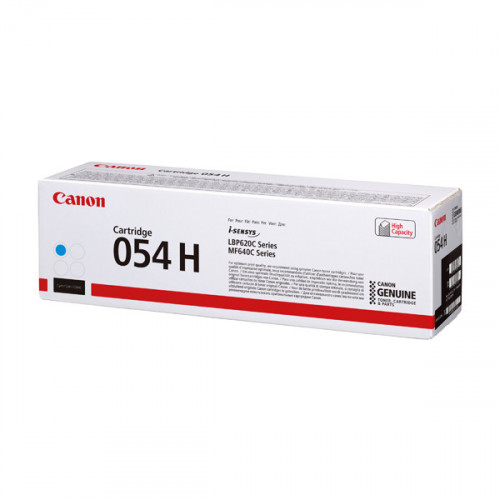 CANON 054H TONER CARTRIDGE HY CYAN