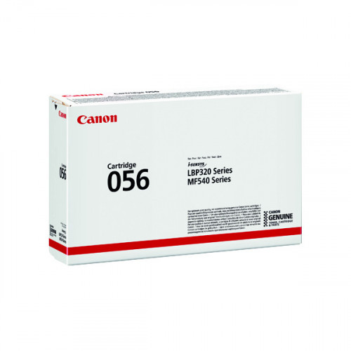 Canon 056 Black Laser Toner Cartridge 3007C002