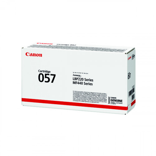Canon 057 Black Laser Toner Cartridge 3009C002