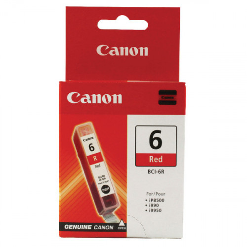 Canon BCI-6R Red Inkjet Cartridge 8891A002