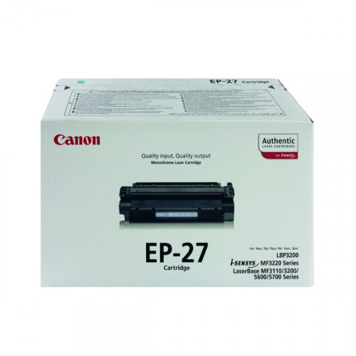 Canon EP-27 Black Toner Cartridge 8489A002