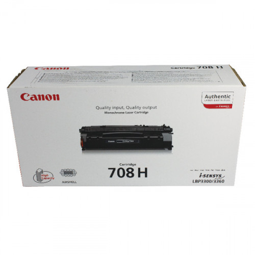 Canon 708H Black High Capacity Toner Cartridge 0917B002