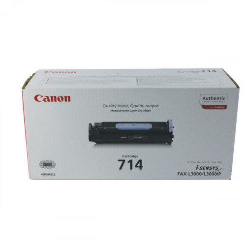 Canon 714 Black Laser Toner Cartridge 1153B002AA