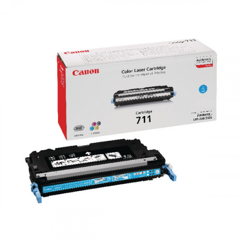 Canon 711C Cyan Toner Cartridge 1659B002AA