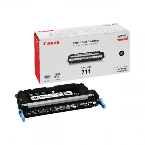 Canon 711K Black Toner Cartridge 1660B002AA
