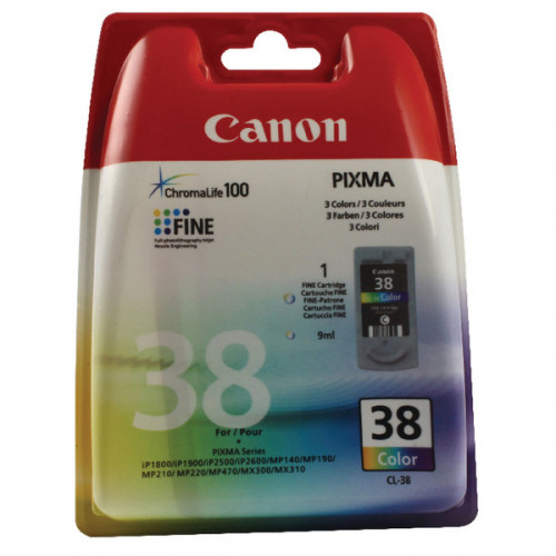 CANON CL-38 INKJET CART TRI-COLOUR