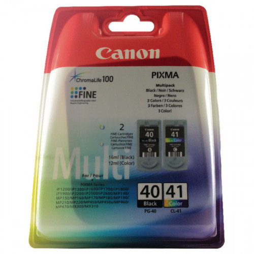 Canon PG-40/CL-41 Ink Cartridge Multipack 0615B036AA