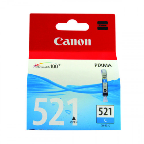 CANON CLI-521C INKJET CART CYAN