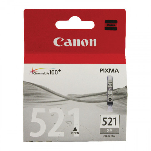 CANON CLI-521GY INKJET CART GREY