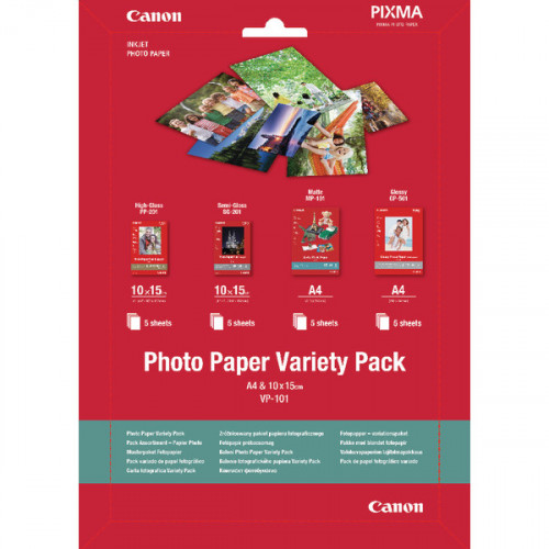 CANON A4/10X15CM VP-101 PH PAPER P20