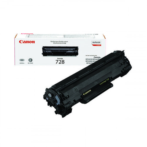 CANON 728 TONER CARTRIDGE BLACK