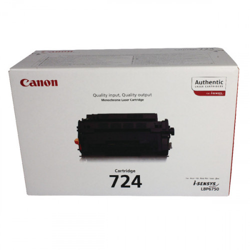 CANON 724 TONER CARTRIDGE BLACK