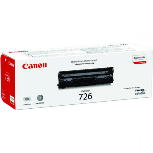 CANON 726 TONER CARTRIDGE BLK