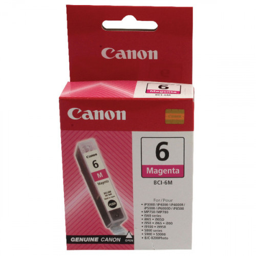 Canon BCI-6M Magenta Inkjet Cartridge 4708A002