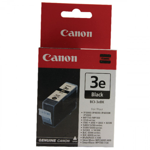 Canon BCI-3eBK Black Inkjet Cartridge 4480A002