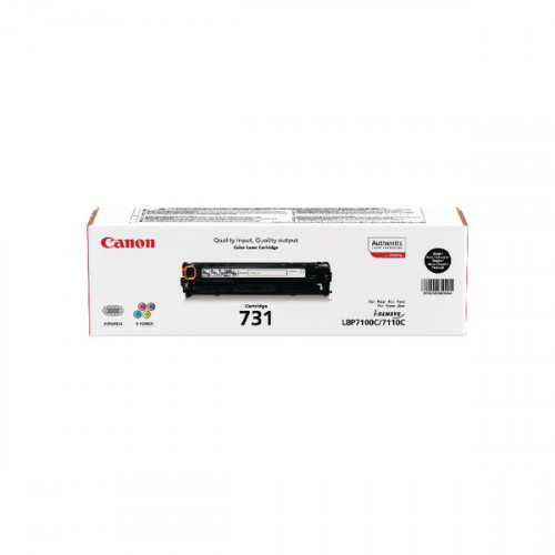 Canon 731BK Black Toner Cartridge 6272B002