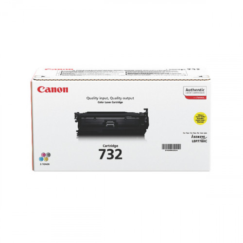 CANON 732Y YELLOW TONER CARTRIDGE