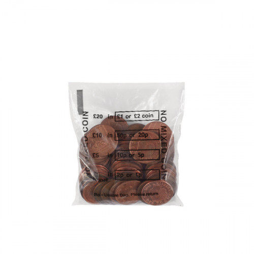 Cash Denominated Coin Bag (Pack of 5000) BEVORBS0001