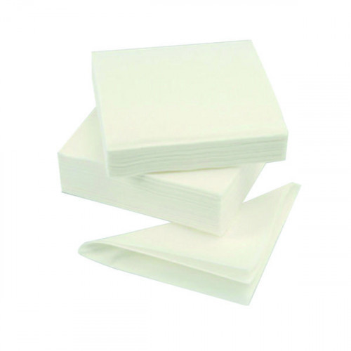 Paper Napkins 320mm 1-Ply White (Pack of 500)