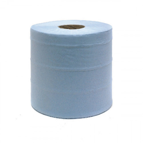 MAXIMA CENTREFEED 2PLY BLUE 150M PK6