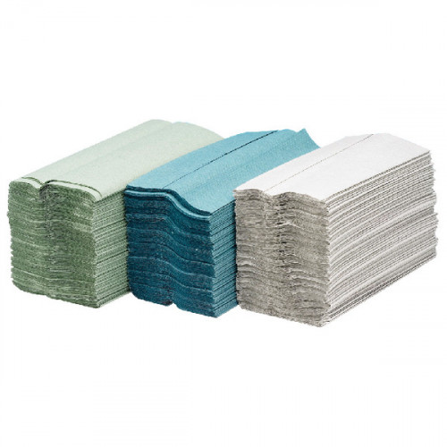 MAXIMA GREEN 1PLY HAND TOWEL PK2880