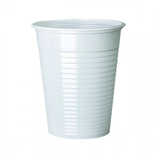 MyCafe Plastic Cups White 7oz (Pack of 1000) DVPPWHCU01000V