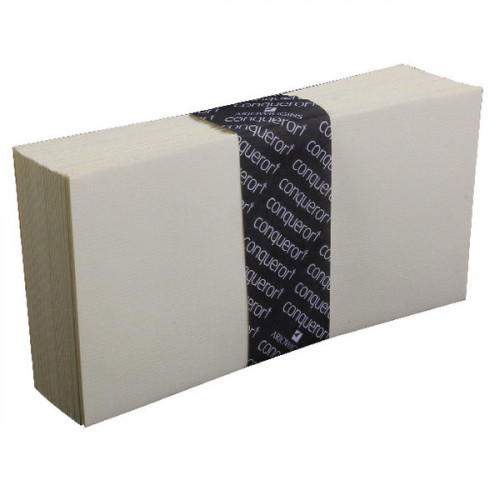 Conqueror Laid DL Wallet Envelope 110x220mm Vellum (Pack of 500) CDE1453VE