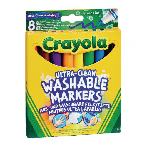 Crayola Ultra Clean Washable Markers (Pack of 48) 58-8328-E-000