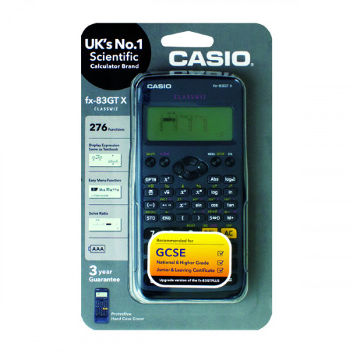 Casio Scientific Calculator FX-83GTXBLACK